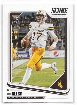 2018 Score #350 Josh Allen RC