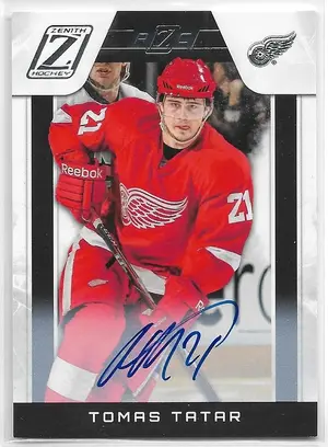 2010-11 Zenith #195 Tomas Tatar RC (538/999)
