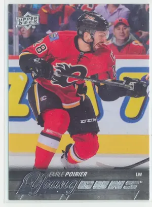 2015-16 UPPER DECK - EMILE POIRIER #210 YOUNG GUNS