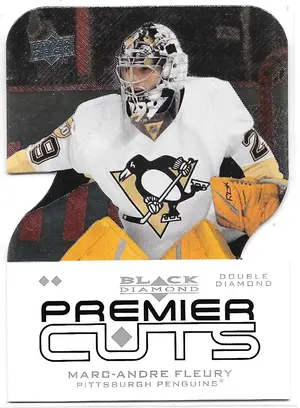 2008-09 Black Diamond Premier Cuts #PDC32 Marc-Andre Fleury (Double Diamond)