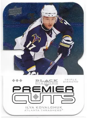 2008-09 Black Diamond Premier Cuts #PDC46 Ilya Kovalchuk (Triple Diamond)