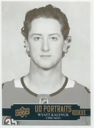 2021-22 UPPER DECK - WYATT KALYNUK #P-63 UD PORTRAITS