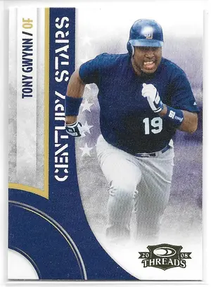 2008 Donruss Threads Century Stars #CS-6 Tony Gwynn
