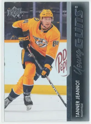 2021-22 UPPER DECK - TANNER JEANNOT #222 YOUNG GUNS