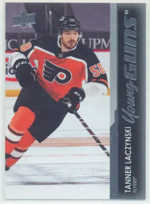 2021-22 UPPER DECK - TANNER LACZYNSKI #236 YOUNG GUNS