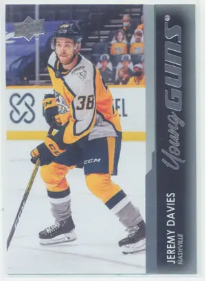 2021-22 UPPER DECK - JEREMY DAVIES #237 YOUNG GUNS
