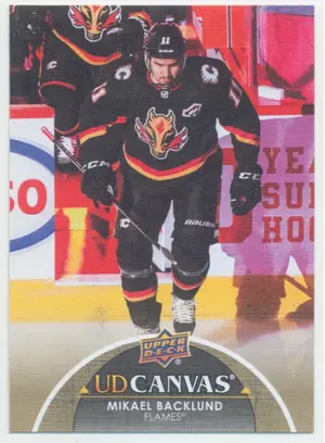 2021-22 UPPER DECK - MIKAEL BACKLUND #C11 UD CANVAS