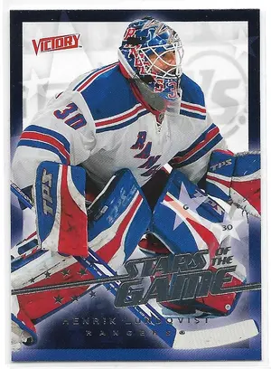 2008-09 Victory Stars of the Game #SG-9 Henrik Lundqvist