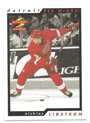 1996-97 Score Golden Blades #176 Nicklas Lidstrom