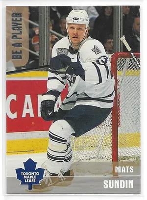 1999-00 Be A Player Memorabilia Silver #233 Mats Sundin (0754/1000)