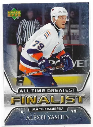 2005-06 Upper Deck All-Time Greatest #38 Alexei Yashin