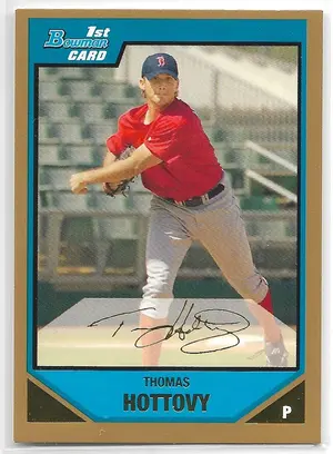 2007 Bowman Prospects Gold #BP53 Thomas Hottovy (1st)