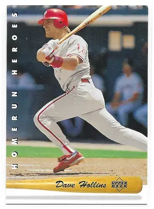 1993 Upper Deck Homerun Heroes #HR10 Dave Hollins
