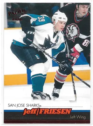 1999-00 Pacific Red #370 Jeff Friesen