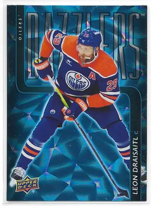 2025-26 Upper Deck Dazzlers Blue #DZ-1 Leon Draisaitl