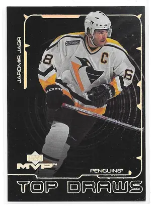 2000-01 MVP Top Draws #TD10 Jaromir Jagr