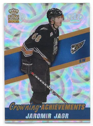 2001-02 Crown Royale Crowning Achievements #20 Jaromir Jagr