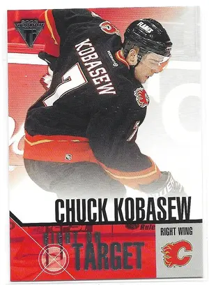 2002-03 Titanium Right On Target #3 Chuck Kobasew