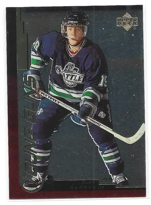 1999-00 UD Gold Reserve #169 Oleg Saprykin RC (Young Guns)