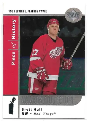 2002-03 Piece of History Awards Collection #AC11 Brett Hull