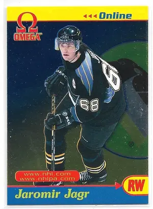 1998-99 Omega Online #30 Jaromir Jagr