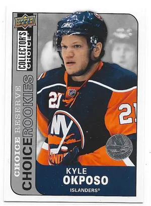 2008-09 Collector's Choice Reserve #231 Kyle Okposo RC