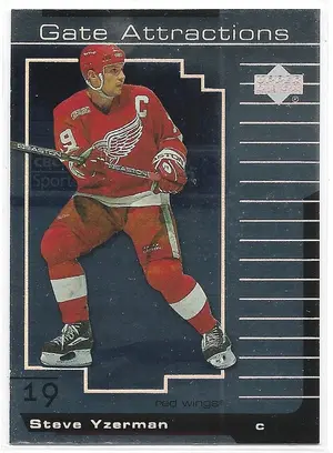 2000-01 Upper Deck Gate Attractions #GA6 Steve Yzerman