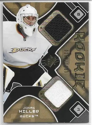 2007-08 SPx #181 Jonas Hiller RC (0268/1599)