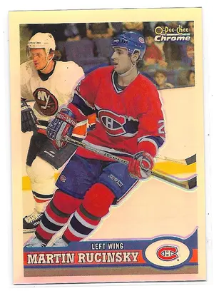 1999-00 OPC Chrome Refractor #166 Martin Rucinsky