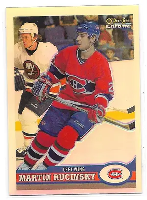 1999-00 OPC Chrome Refractor #166 Martin Rucinsky