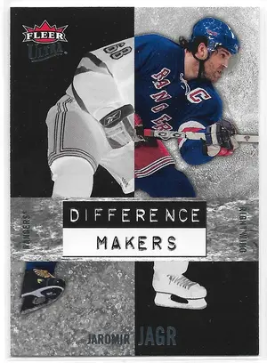 2007-08 Ultra Difference Makers #DM9 Jaromir Jagr