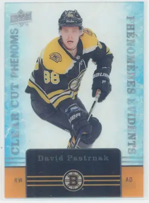 2019-20 TIM HORTONS - DAVID PASTRNAK #CC-5 CLEAR CUT PHENOMS