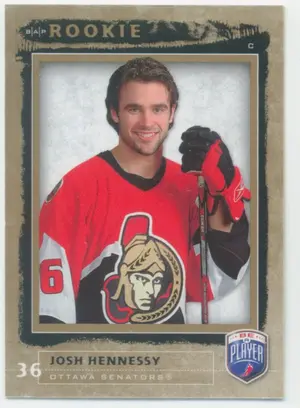2006-07 BE A PLAYER - JOSH HENNESSY #225 ROOKIE 395/999