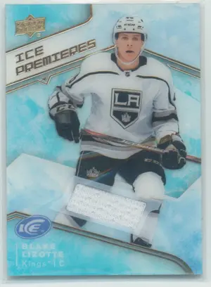 2019-20 UPPER DECK ICE - BLAKE LIZOTTE #IPJ-BL ICE PREMIERES JERSEY