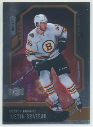 2024-25 SKYBOX METAL UNIVERSE - JUSTIN BRAZEAU #140 ROOKIE