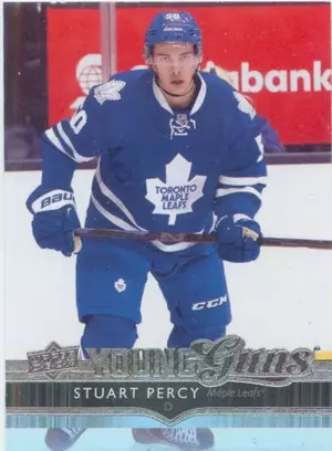 2014-15 UPPER DECK - STUART PERCY #245 YOUNG GUNS