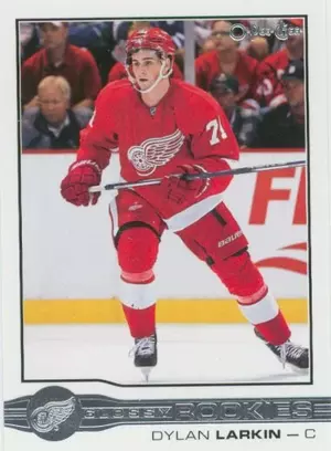 2015-16 UPPER DECK - DYLAN LARKIN #R-3 OPC GLOSSY ROOKIES