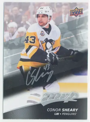 2017-18 UPPER DECK MVP - CONOR SHEARY #162 SILVER SCRIPT