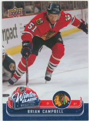 2008-09 MVP - BRIAN CAMPBELL #WC11 WINTER CLASSIC