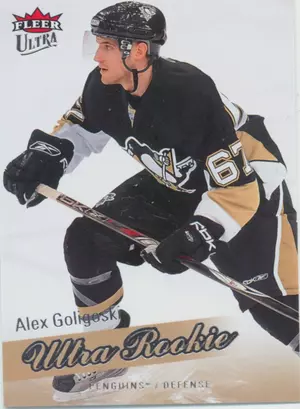 2008-09 FLEER ULTRA - ALEX GOLIGOSKI #203 ROOKIE