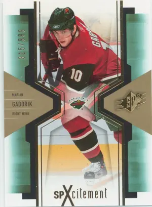 2006-07 SPX - MARIAN GABORIK #X50 SPXCITEMENT 315/999