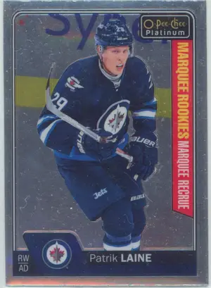 2016-17 O-PEE-CHEE PLATINUM - PATRIK LAINE #176 MARQUEE ROOKIE