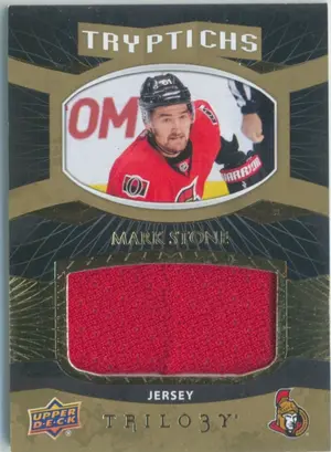 2017-18 TRILOGY - MARK STONE #T-OTT3 TRYPTICHS 96/149