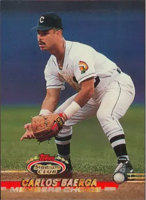 1993 Topps Stadium Club - Carlos Baerga #593 Members Choice