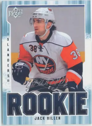 2008-09 MVP - JACK HILLEN #336 ROOKIE