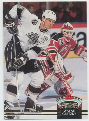 1992-93 Stadium Club - Wayne Gretzky #18