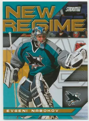 2001-02 STADIUM CLUB - EVGENI NABOKOV #NR4 NEW REGIME