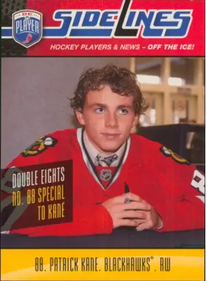 2009-10 BE A PLAYER - PATRICK KANE #S39 SIDELINES