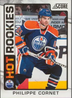 2012-13 SCORE - PHILIPPE CORNET #501 ROOKIE
