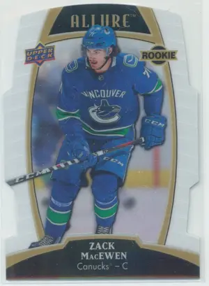 2019-20 ALLURE - ZACK MacEWEN #68 WHITE RAINBOW